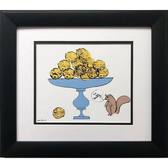 Andy Warhol "So Nutty" CUSTOM FRAMED Pop Art Lithograph Generic