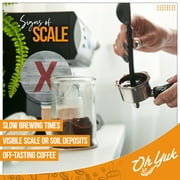 Oh Yuk Coffee Machine Descaler, Coffeemaker Cleaner