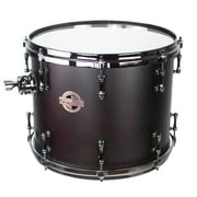 Sawtooth Hickory Series Tom Drum 14" x 11", Satin Dark Chocolate