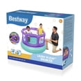 thumbnail image 3 of Brincolin Infantil Infable Bestway Bouncer Full Color Lila con Azul, 3 of 6