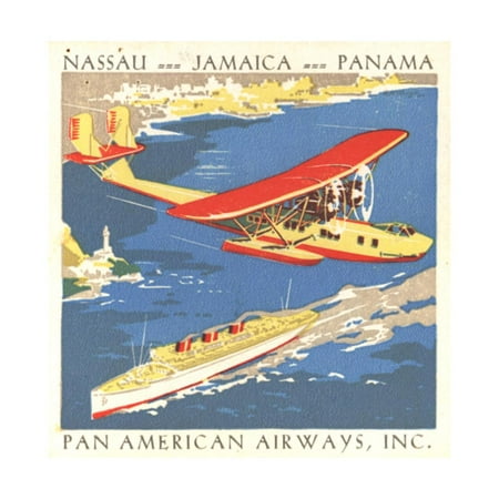 National Air and Space Museum: Pan American Airways Print Wall