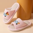 thumbnail image 6 of HCNTES Boys Girls Spring Summer Slides Soft Comfortable Slippers Non-Slip Water Shoes for Beach Pool Shower Dailywear(L01-Pink,4), 6 of 9