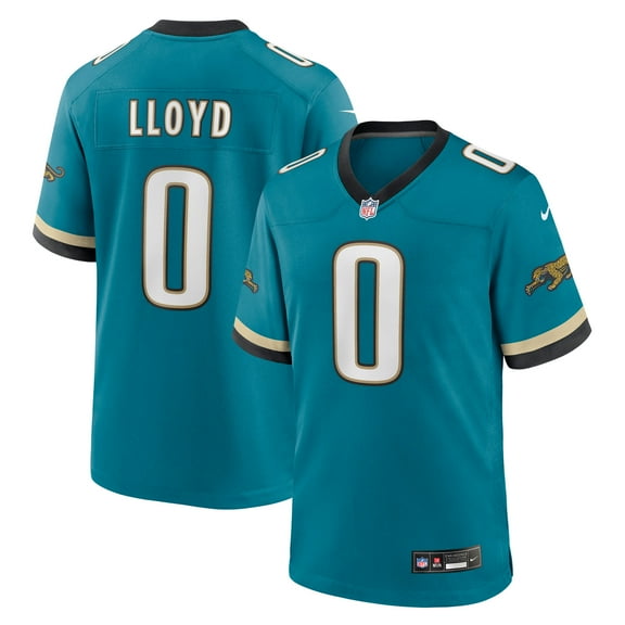 Men's Nike Devin Lloyd Teal Jacksonville Jaguars Alternate 2 Prowler Throwback Game Jersey