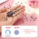 thumbnail image 2 of Uxcell 1440 Piezas de Rhinestone Hotfix Flatback de 4.8mm, Gemas Redondas de Resina para Manualidades, Ropa, Decoración DIY, Arte de Uñas, (SS20, Azul), 2 of 7