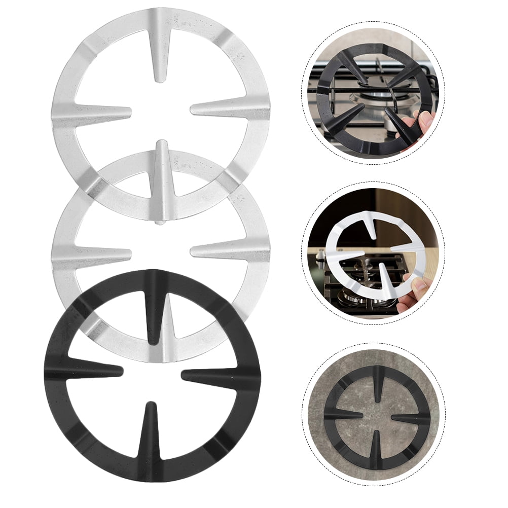 Masteelf 15 Pcs  Reusable Wok Rings Convenient Gas Stove Racks Household Wok Supports Wok Supply