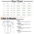 thumbnail image 2 of Hvyesh Men's Plaid Hoodie Shirts Casual Button Down Plaid Shirt for Men Short Sleeve Drawstring Hooded Tshirt, 2 of 5