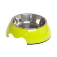 thumbnail image 1 of Cuenco para mascotas Laklulu, cuenco para perros, cuenco para gatos, cuenco de comida de un solo tazón de acero inoxidable antideslizante de doble uso, 1 of 5