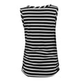 thumbnail image 6 of Pregnant Gifts For First Time Mom Pregnant Women Clothes Short Sleeve Maternity T-shirt Striped Nursing Top, 6 of 6