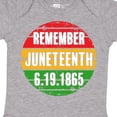 thumbnail image 4 of Inktastic Remember Juneteenth 6.19.1865 Boys or Girls Baby Bodysuit, 4 of 5