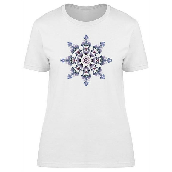 Cool Snowflake Mandala Tee Women's -Image by Shutterstock