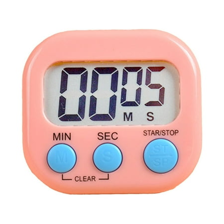 

1Piece Function Electronic Timer Kitchen Timer Stopwatch Count Up And Down Management Timer Powe Eggs for Cooking Kitchen Timer Cute Watch with Timer Useful Items under 10 Dough Bowl Candle One Minute