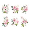 thumbnail image 3 of Pegatinas para bañera,Pegatinas de pared para bañera Bañera PVC Antideslizante,Calcomanías de pared con flores para decoración del hogar,hermosas y elegantes,Calcomanías para baño, 3 of 8
