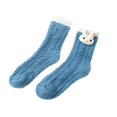 thumbnail image 3 of Dyfzdhu Women Thicken Warm Cute Sleeping Home Floor Plush Furry Socks, 3 of 3