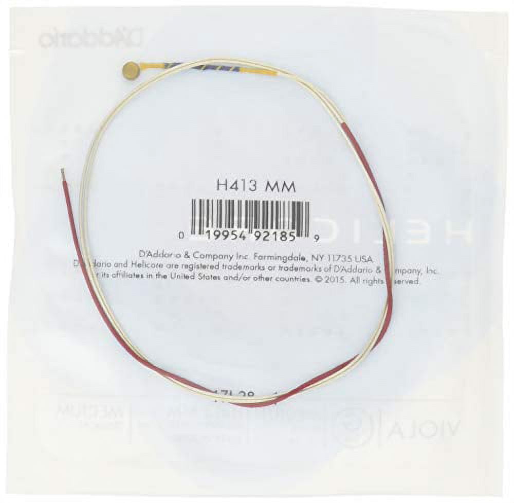 D'Addario H413 Helicore Long Scale Viola Light G String 15+ Medium Scale