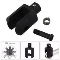 Car Repair Tools 1/2 Inch Replacement Knuckle Breaker Bar Head Kit Strong Power Bar Head 1/2in Socket Wrench Auto Repair Tools