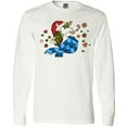thumbnail image 3 of Inktastic Cute Christmas Unicorn with Cookies Long Sleeve T-Shirt, 3 of 5