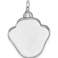 thumbnail image 3 of Sterling Silver Rhodium-Plated Enameled Paw Ash Holder Bottle Pendant (16.15 X 16.8) Made In Thailand qp5318, 3 of 5