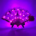 thumbnail image 3 of Paper Fans Set - LED Handheld Fan for Parties Large Functional Fan for Dancing Glowing Performance for Weddings and Home Decorations, 3 of 5