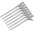 thumbnail image 1 of EeaseCA 12 Pcs Pinces à Cheveux en Acier Inoxydable Durables à Bec de Canard pour Femmes, 1 of 7