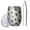 White-5, variant on Halloween Pattern 12oz Stainless Steel Insulated Wine Tumbler with Lid and Straw – Double Wall Vacuum Mug for Hot & Cold Drinks, 304 Steel Interior, Sweat-Free Design. Trick or Treat !