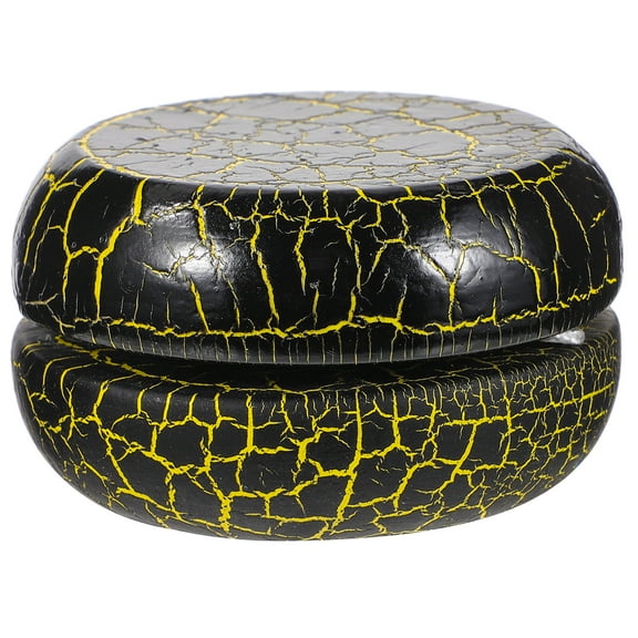 Supvox Wooden Yo-Yo with Unique Crack Pattern Design - 1 Piece Skill Toy for Kids and Adults