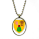 thumbnail image 1 of Islas Turcas y Caicos National Emblem Collar Colgante de cadena vintage Colección de joyas colgantes Unbranded M, 1 of 3