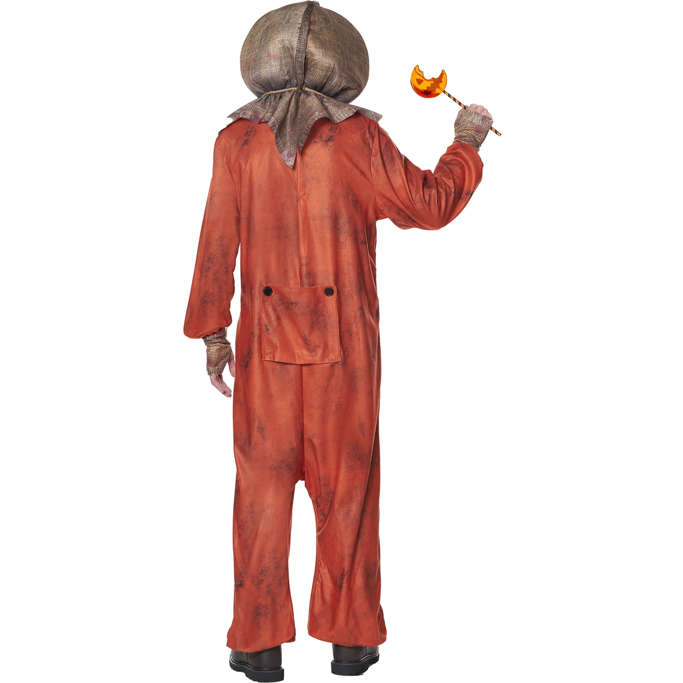 InSpirit Designs Trick 'r Treat Sam Halloween Scary Costume Male, Adult 18-64, Orange