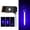 Blue, variant on Bicycle Tail Light with Dripping Effect, Rechargeable LED Rear Light for Night Riding, Waterproof Cycling Safety Light, 6 Vibrant Colors
