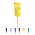 thumbnail image 5 of maskred Salon Pro 3 Sides Fish Bone Shape Comb Hair Dyeing Sectioning Highlighting black 1Set, 5 of 5