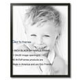 thumbnail image 2 of ArtToFrames 24" x 30" Black Picture Frame, 24x30 inch Black MDF Poster Frame (WOM-4102), 5 Pack, 2 of 7