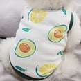 thumbnail image 4 of 4 Pieces Cute Cotton Dog Shirt for Small Dogs Soft Puppy T-Shirts Breathable Sleeveless Cat Shirts Summer Pet Clothes Kitten Doggy Pajamas Vest Apparel - X-Large, 4 of 7