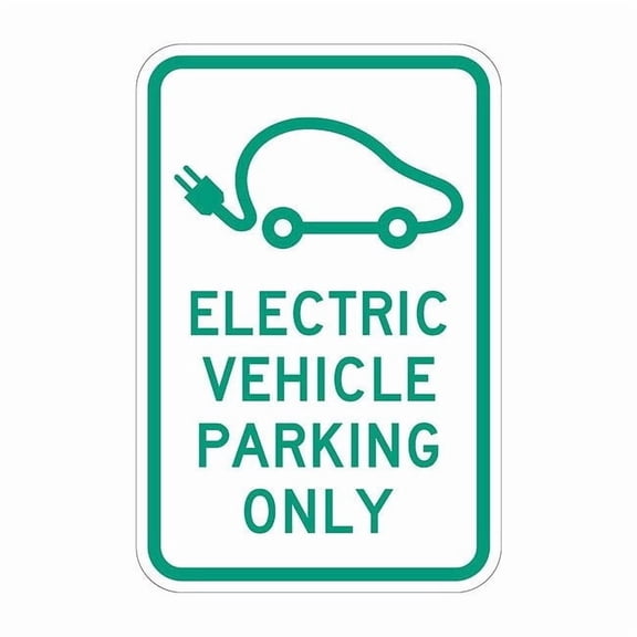 Lyle Parking Sign,12"W,18" H,0.063" Thickness, T1-2399-HI_12x18 T1-2399-HI_12x18