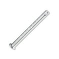 thumbnail image 3 of Single Hole Clevis Pins,8mm x 80mm Flat Head Zinc-Plating Steel  10 Pcs, 3 of 5
