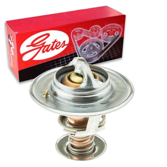 Gates Engine Coolant Thermostat compatible with Ford F-250 Super Duty 5.4L 6.8L V10 V8 1999-2010