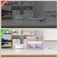 thumbnail image 6 of Mail Organizer for Desk, 3-Slot Mesh Metal Mail Holder countertop, Letter Holder, Office Desktop Envelope and Document Storage Rack (Purple), 6 of 12