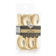 thumbnail image 2 of VEZEE Gold Mini Plastic Spoons 4.5" Great for Desserts, Sampling, or Appetizers: 576CT, 2 of 5