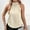 Beige, variant on Women's Silk Satin Tank Tops,Satin Halter Top Work Tunic Tops Business Casual Tank Top Office Business Work Blouse Casual Blouses Camisole Draped Blouses For Women Sleeveless Vest Loose Fit