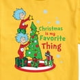 thumbnail image 3 of Cat in the Hat - Christmas Is A Family Thing - Men's Short Sleeve Graphic T-Shirt, 3 of 6
