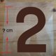 thumbnail image 3 of Parches termoadhesivos de color rojo y negro de 5 a 23 cm con letras para hacer tú mismo, para camisetas de baloncesto, fútbol y ropa, 3 of 5