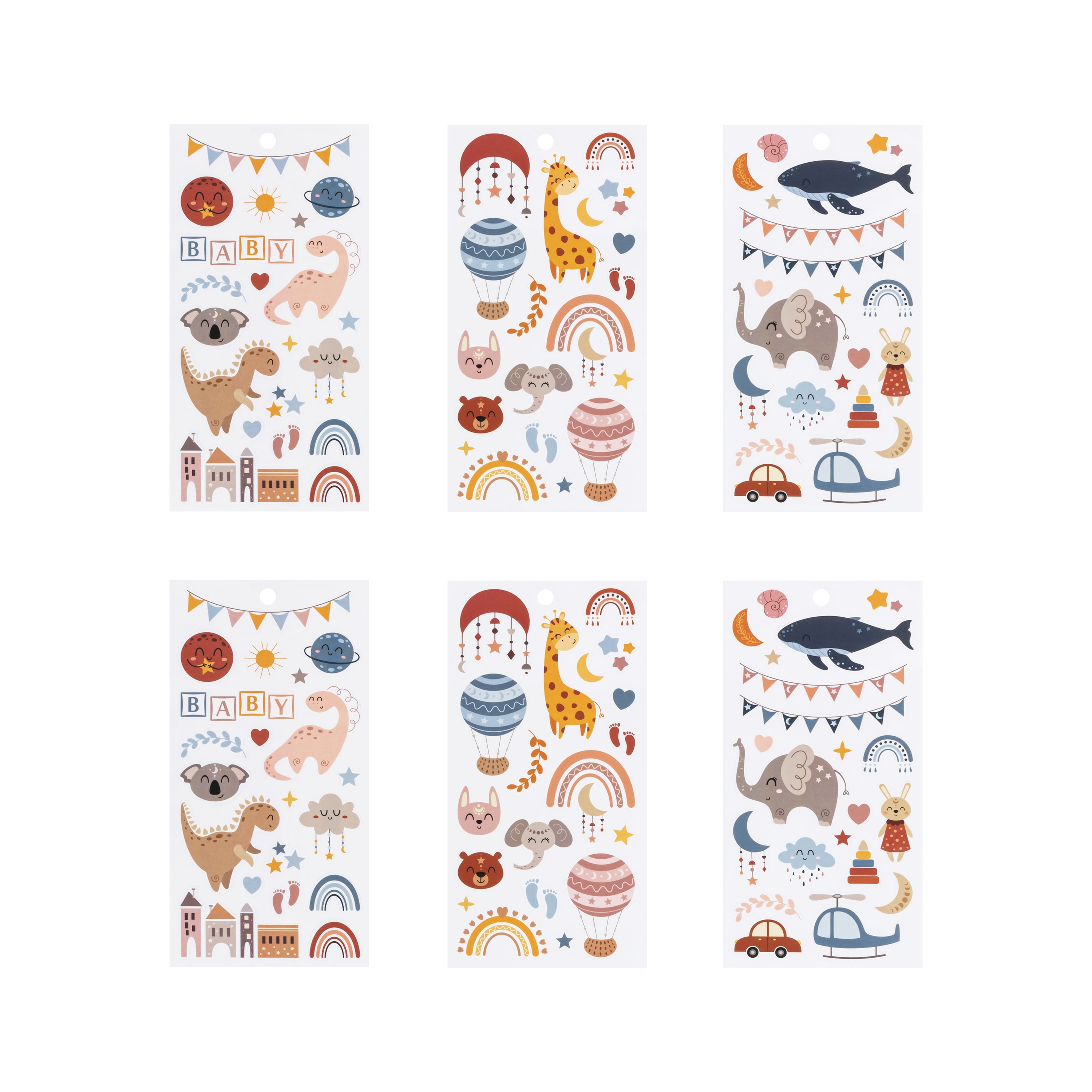(2 pack) Brea Reese® Sticker Pack - Baby Celebration