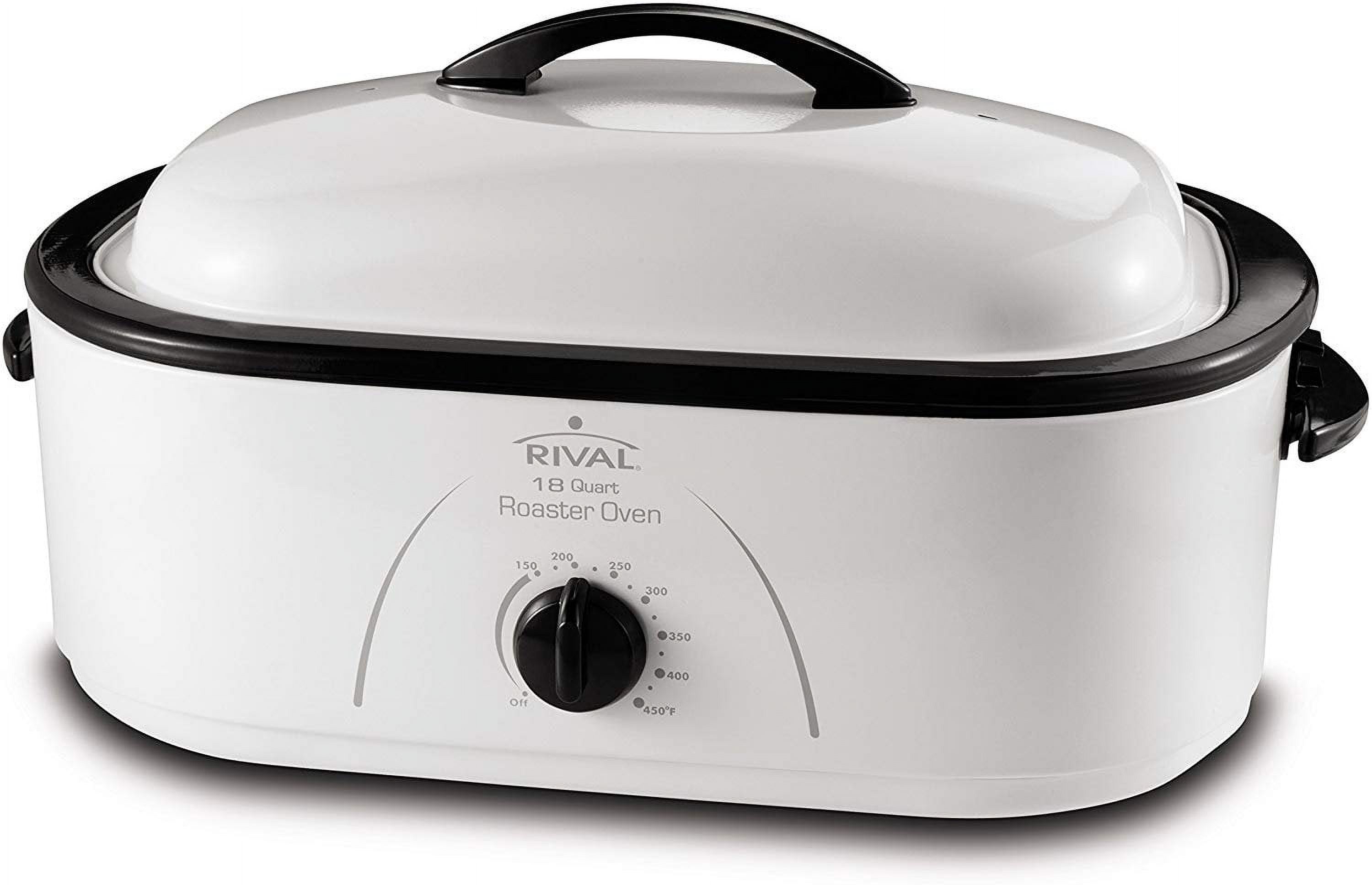 Rival Roaster Oven, 18-Quart, White RO180