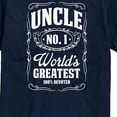 thumbnail image 3 of Instant Message - Uncle Worlds Greatest - Men's Short Sleeve Graphic T-Shirt, 3 of 6