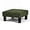 Deep Green, variant on Joveco 15'' Small Foot Rest Stool Ottoman- Upholstered Footstool and Ottomans Small Footrest for High Beds- Lightweight and Portable, Light Gray
