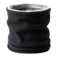 thumbnail image 1 of GUOOL Cache-Cou d'Hiver Doux pour Adultes Foulard Polyvalente pour Course Ski Randonnée Noir, 1 of 9