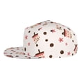 thumbnail image 4 of Uemuo Milk Tea Pattern Women's Baseball Cap,Straight Brim Hat,Golf Dad Hat,Travel Hat,Sun Protection Cap,Everyday Accessory, 4 of 9