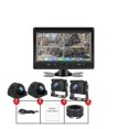 thumbnail image 1 of 7" AHD 4CH Truck Monitor BSD Recording DVR 1080P Car Rear View Camera Vehicle IPS Touch Screen Right Outside Speaker ,Clear Images, 1 of 7