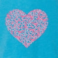 thumbnail image 5 of Wild Bobby, Pink Ribbon Heart, Breast Cancer Awareness, Women Tri-Blend Racerback Tank Top, Vintage Turquoise, X-Large, 5 of 5