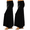 Black/Black, variant on Sweet Hearts Maxi Skirt for Women- Foldover High Waist Long Flare A-Line Skirt Maxi Dress XS-XL Made in USA (2Black, Large)