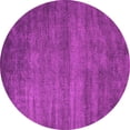 thumbnail image 1 of Ahgly Company Indoor Round Oriental Pink Industrial Area Rugs, 8' Round, 1 of 4