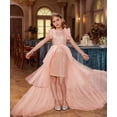 thumbnail image 3 of Drtj 2-14T Kids Teens Girls Dresses Sequin Party Formal Pageant Dress Tween Birthday Tulle Prom Princess Maxi Dress, 3 of 7